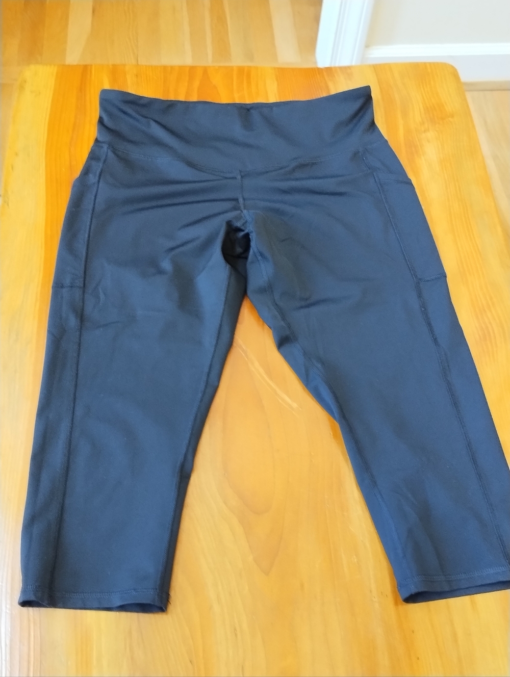 C9 Champion Activewear Workout Leggings Cropped Gray Yoga Pants XXL